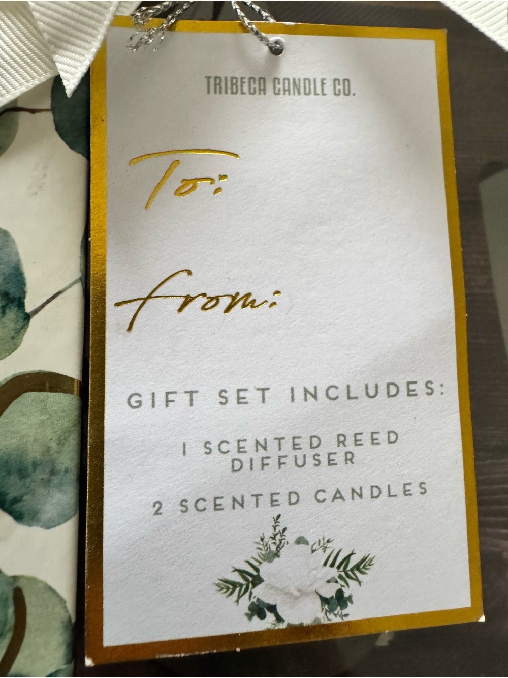 Fig & Magnolia Gift Set - Reed Diffuser & Two Candles - Picture 3 of 3